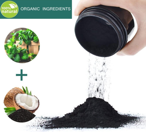 All Natural Activated Charcoal Teeth Whitening Powder | Safe & Effective Tooth Whitening
