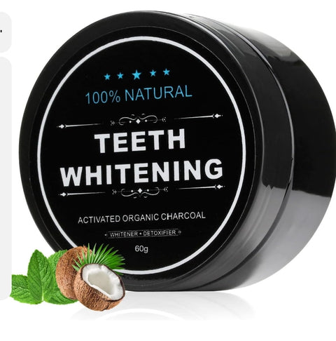 All Natural Activated Charcoal Teeth Whitening Powder | Safe & Effective Tooth Whitening