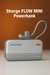 Sharge FLOW MINI Powerbank – Ultra Compact Fast Charging Portable Battery