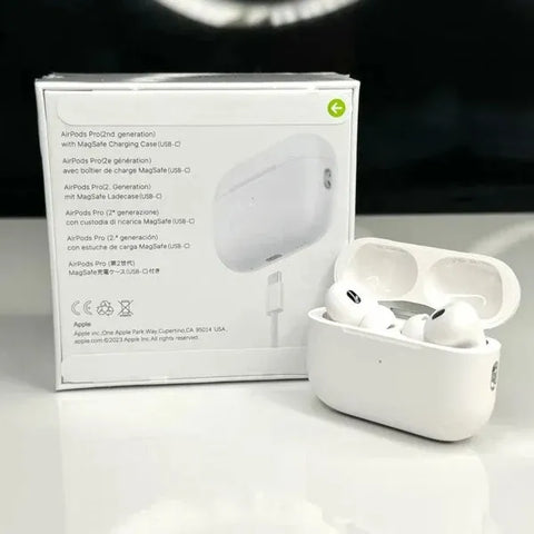 Apple AirPods Pro 2nd Generation – Active Noise Cancellation, Spatial Audio, Wireless Charging Case