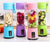 Juicer Portable Outdoor Juicing Cup Home Mini Cordless Crushed Ice Machine Usb Charging Fruit Vegetable Blender (random Color)