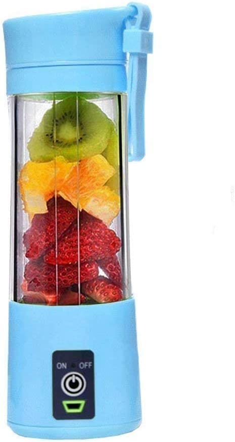 Juicer Portable Outdoor Juicing Cup Home Mini Cordless Crushed Ice Machine Usb Charging Fruit Vegetable Blender (random Color)