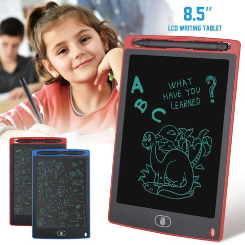 Pack Of 02 – Lcd Writing Tablet For Kids – Digital Drawing Pad With Erasable Screen, Reusable Writing Board For Drawing, Doodling, And Learning