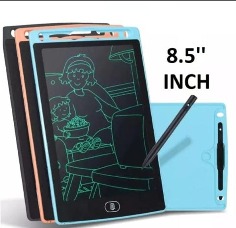 Pack Of 02 – Lcd Writing Tablet For Kids – Digital Drawing Pad With Erasable Screen, Reusable Writing Board For Drawing, Doodling, And Learning