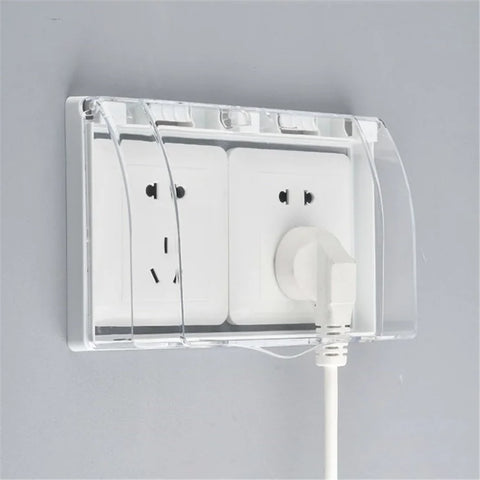Waterproof Wall-Mounted Power Socket Cover