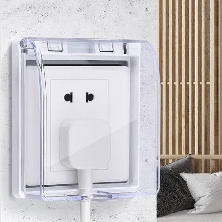 Waterproof Wall-Mounted Power Socket Cover